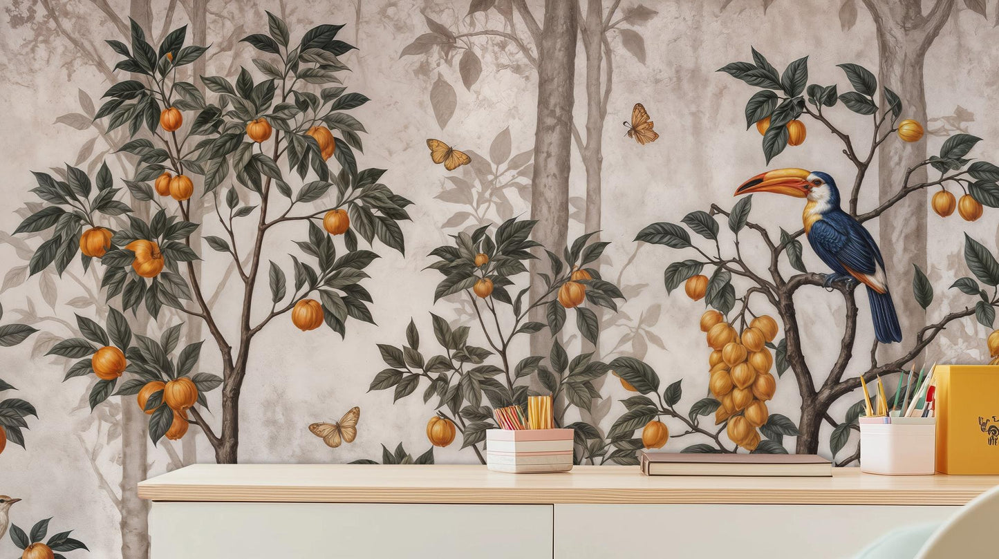 Eclectic Bright wallpaper for Living Room