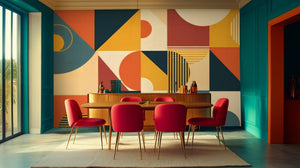 Modern Bright wallpaper for Dining Room