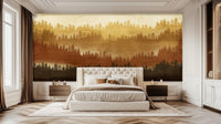 Contemporary Brown wallpaper for Bedroom