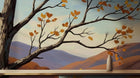Contemporary Brown wallpaper for Living Room