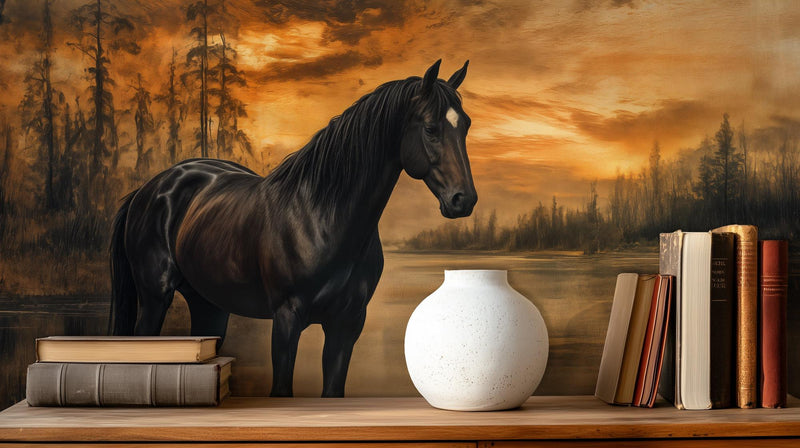 Contemporary Brown wallpaper for Living Room