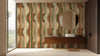Fluid Earth Tones Wallpaper