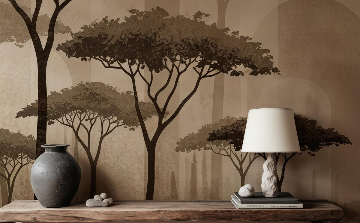 Modern Brown wallpaper for Bedroom