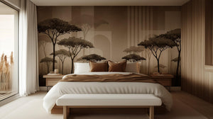Modern Brown wallpaper for Bedroom