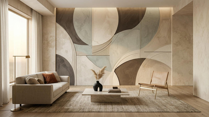 Modern Brown wallpaper for Living Room