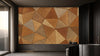 Textured Geometric Tones Wallpaper