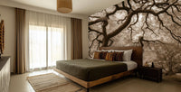 Rustic Brown wallpaper for Bedroom