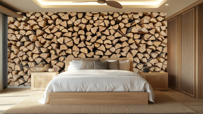Rustic Brown wallpaper for Bedroom