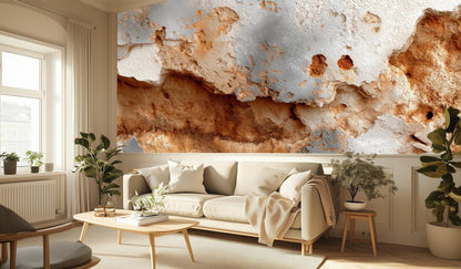 Rustic Brown wallpaper for Living Room