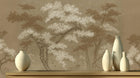 Traditional Brown wallpaper for Bedroom
