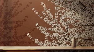 Traditional Brown wallpaper for Bedroom