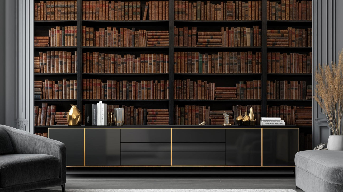 Vintage Brown wallpaper for Office