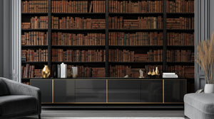 Vintage Brown wallpaper for Office