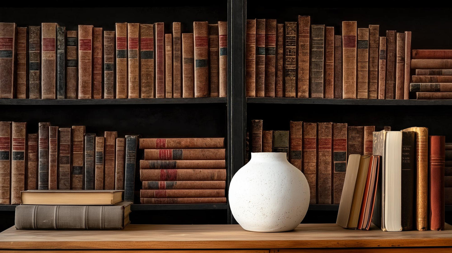 Vintage Brown wallpaper for Office