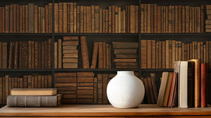 Vintage Brown wallpaper for Office