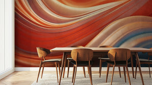 Modern Copper wallpaper for Dining Room