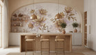 Contemporary Cream wallpaper for Kitchen