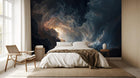 Contemporary Dark wallpaper for Bedroom