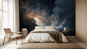 Contemporary Dark wallpaper for Bedroom
