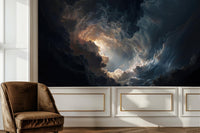 Contemporary Dark wallpaper for Living Room