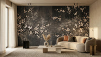 Contemporary Dark wallpaper for Living Room