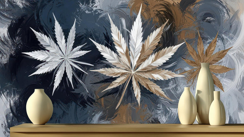 Contemporary Dark wallpaper for Living Room
