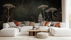 Contemporary Dark wallpaper for Living Room