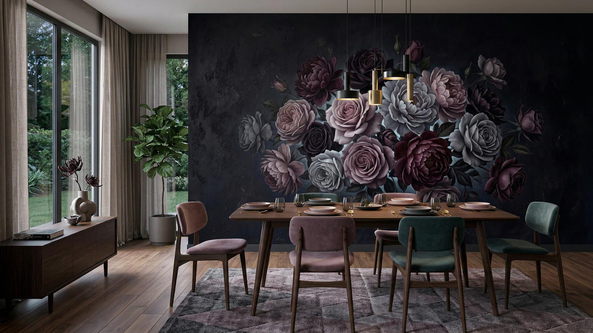 Modern Dark wallpaper for Dining Room