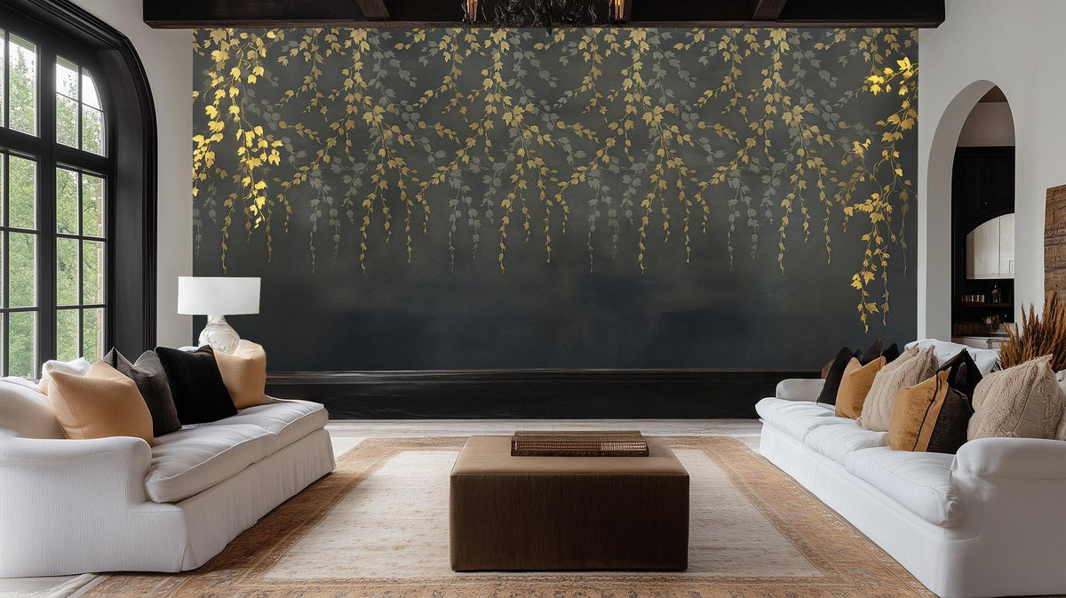 Modern Dark wallpaper for Living Room