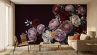 Modern Dark wallpaper for Living Room