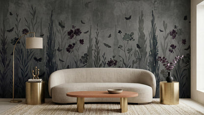 Modern Dark wallpaper for Living Room