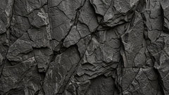 Textured Black Slate Wallpaper