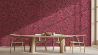 Traditional Dark wallpaper for Dining Room