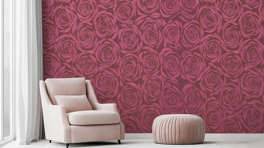 Vintage Dark wallpaper for Bedroom