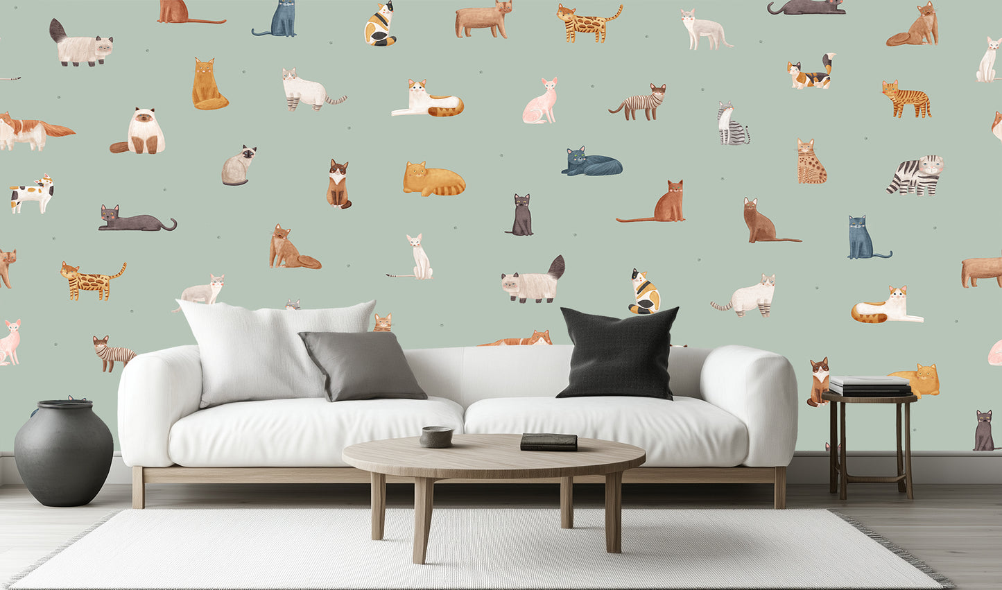 Whimsical Feline Gallery wall art - XWALLX