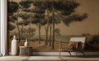 Art Deco Earth Tones wallpaper for Bedroom