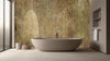 Textured Earthy Amber Wallpaper