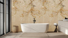 Contemporary Earth Tones wallpaper for Bathroom