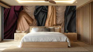 Contemporary Earth Tones wallpaper for Bedroom