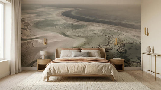 Contemporary Earth Tones wallpaper for Bedroom