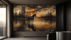 Contemporary Earth Tones wallpaper for Living Room