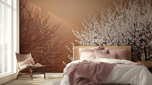 Modern Earth Tones wallpaper for Bedroom