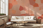 Modern Earth Tones wallpaper for Living Room