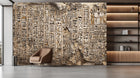 Traditional Earth Tones wallpaper for Living Room