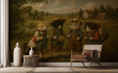 Vintage Earth Tones wallpaper for Kids
