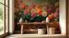 Colorful Floral Garden Wallpaper Mural
