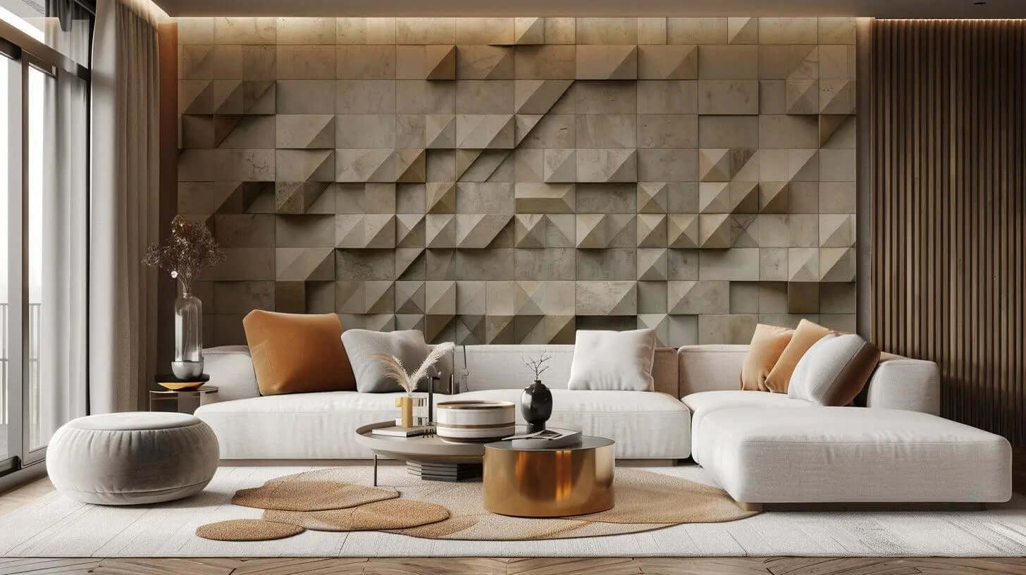 Geometrik Duvar posteri - XWALLX