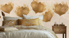 Abstract Gold wallpaper for Bedroom