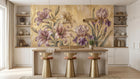 Art Nouveau Gold wallpaper for Dining Room
