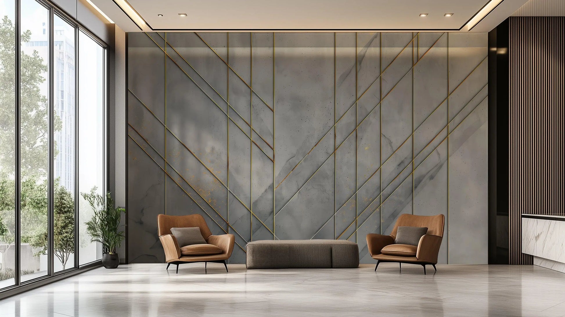 Marble wallpaper mural - XWALLX
